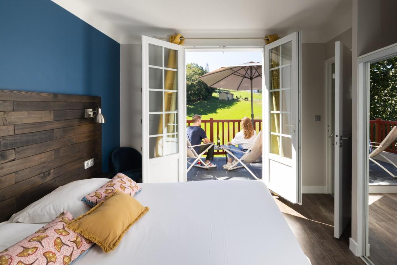 LOGIS Hôtel St Sylvestre Aldudes Exterior foto